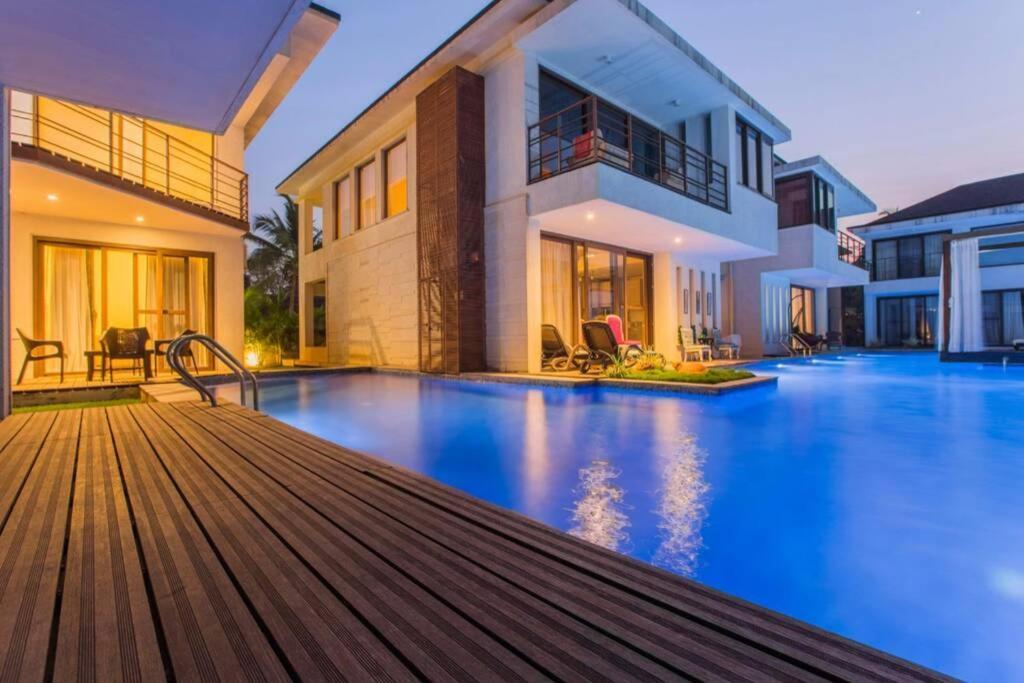 Ochre Villa- Luxury Property In Assagaon / Vagator Exterior photo