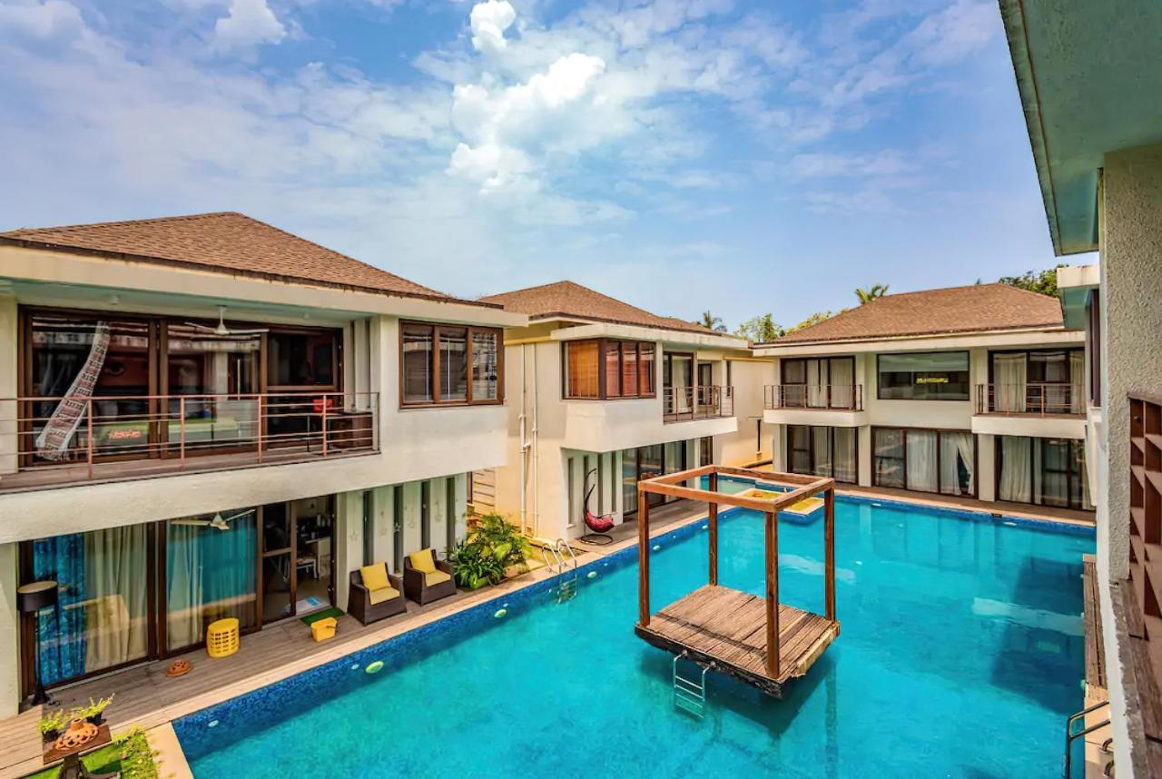 Ochre Villa- Luxury Property In Assagaon / Vagator Exterior photo